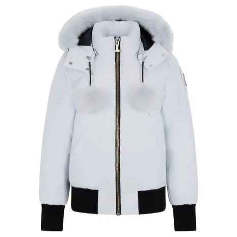 Moose Knuckles Women's Debbie Trim Bomber Jacket 1
