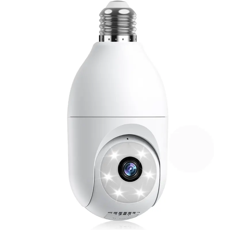 Motion Sensor 360 Deg. Light Bulb Wifi Security Camera 1