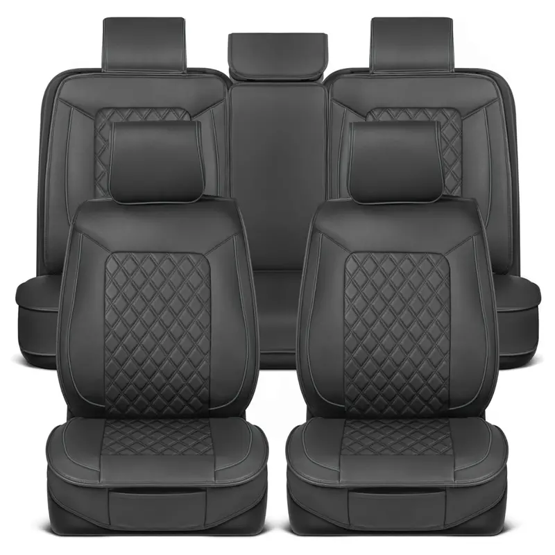 Motorbox Prestige Faux Leather Seat Covers Full Set 1