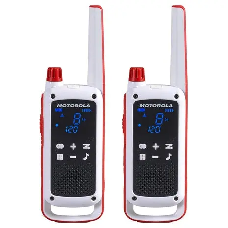 Motorola Red Cross 2-Way Rechargeable Emergency Radios 1