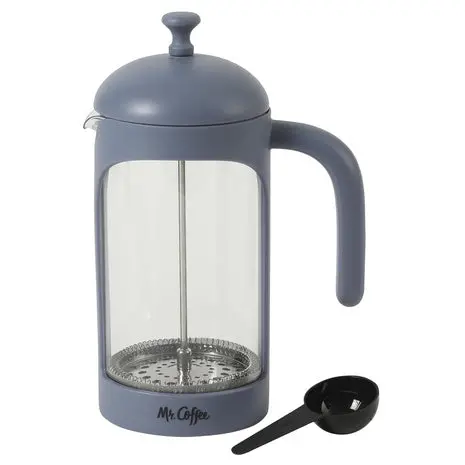Mr. Coffee Retro Brew French Press Glass Carafe Coffee Maker 1