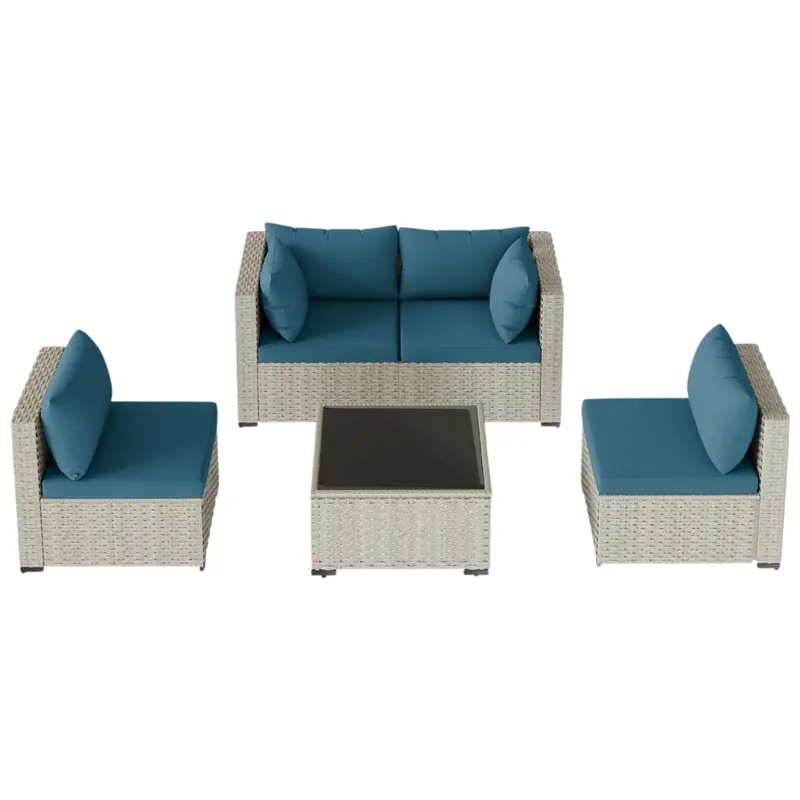 Mruaka 5-Piece Outdoor Patio Furniture Set 1