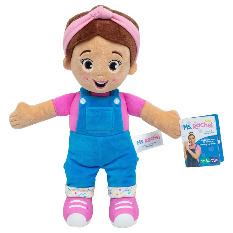 Ms. Rachel Official Cuddle & Comfort 11" Premium Plush Doll 1