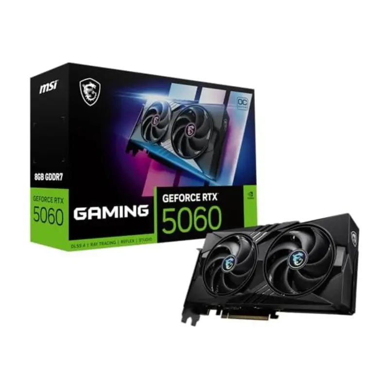 Msi Gaming Rtx 5060 8Gb Gaming Oc Graphics Card 1