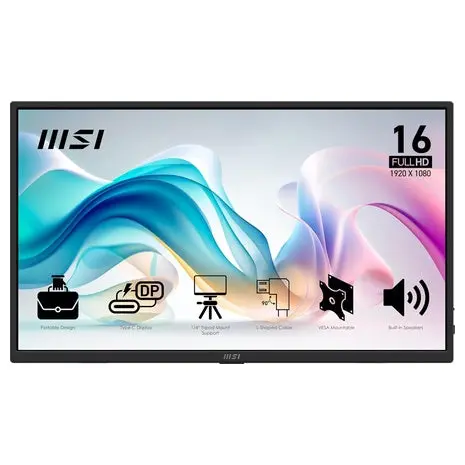 Msi Pro 15.6” Fhd Portable Monitor 1
