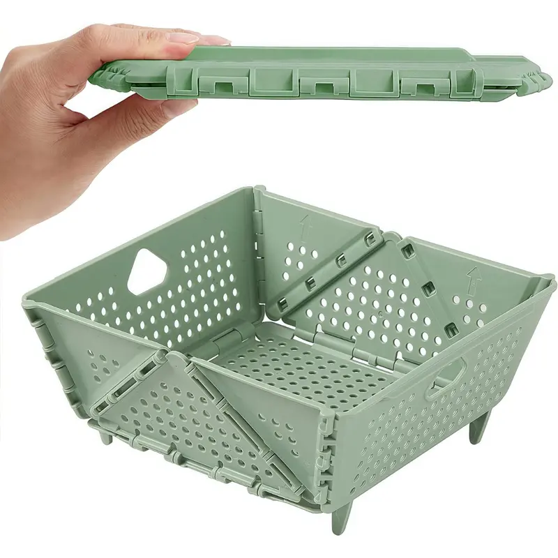 Multi-Purpose Drainage & Storage Plastic Colander Basket 1