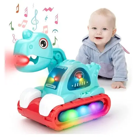 Musical Dinosaur Car Toy With Lights & Sounds 1