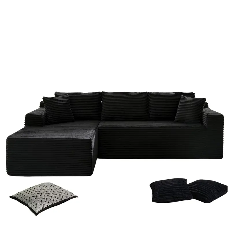 Muumblus Modular Sectional Oversized L-Shape Cloud Couch (4 Colors) 1