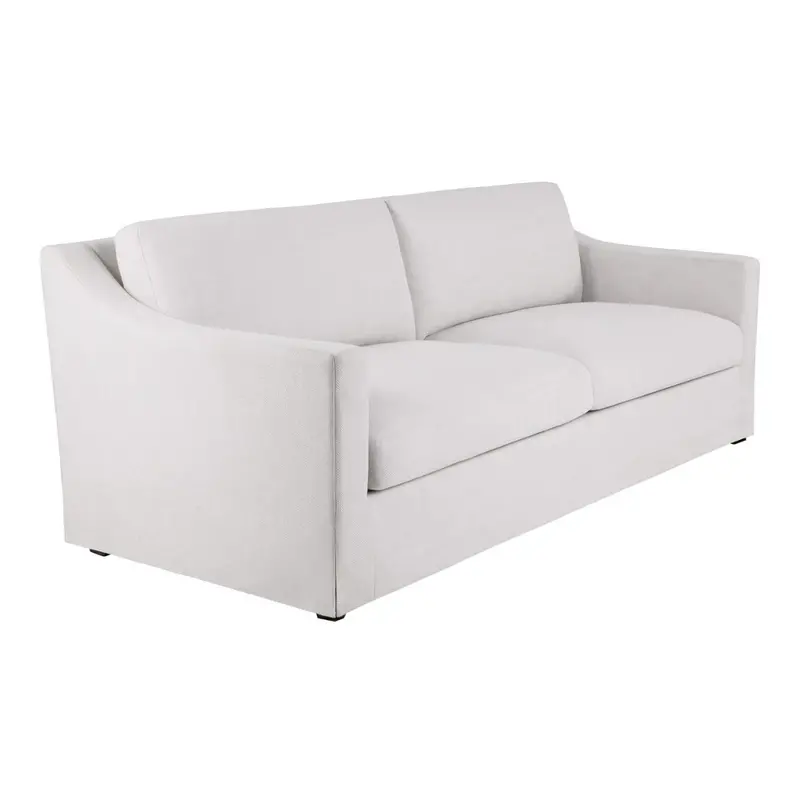 My Texas 87'' Cream Linen Fabric Couch House Briar Sofa 1