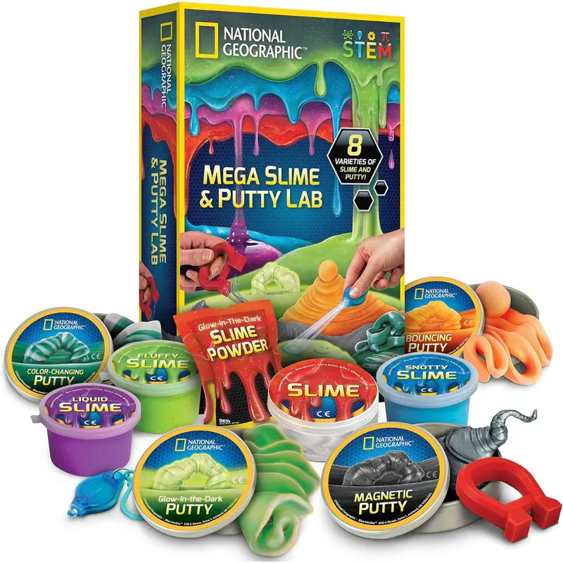 National Geographic Mega Slime And Putty Lab Kit 1