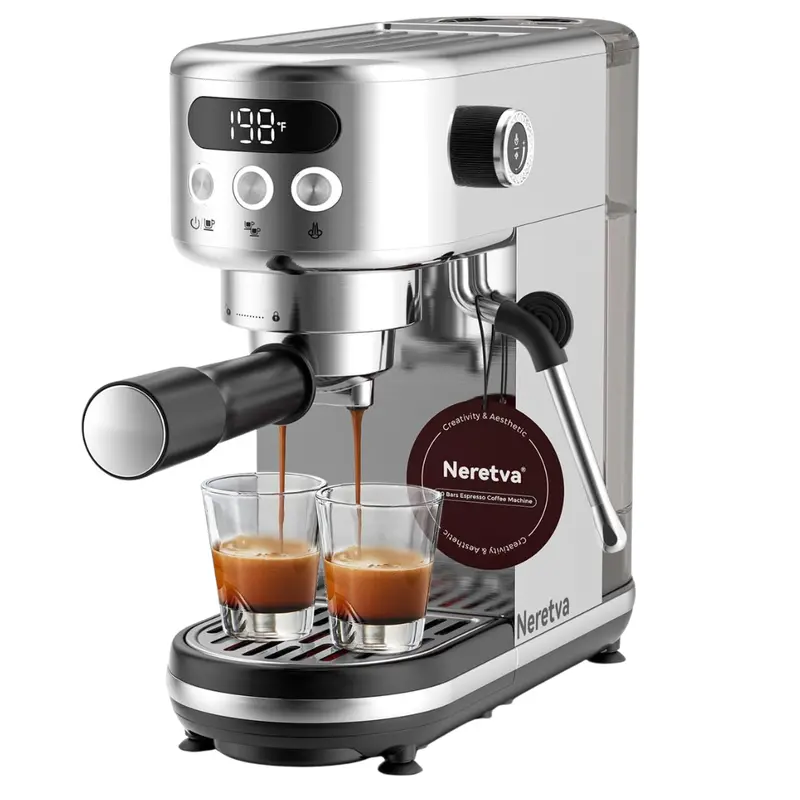 Neretva 1350W Professional 20 Bar Espresso Machine 1