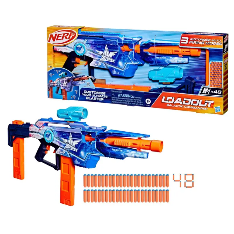 Nerf Loadout Galactic Commander Blaster With 48 N1 Darts 1