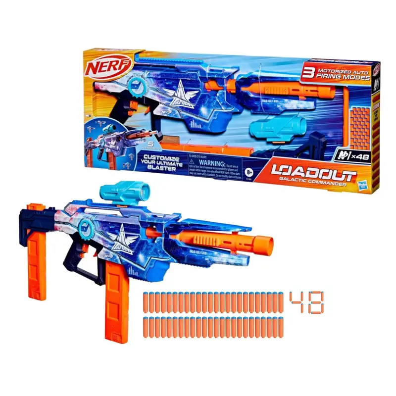 Nerf Loadout Galactic Commander Blaster With 48 N1 Darts 1