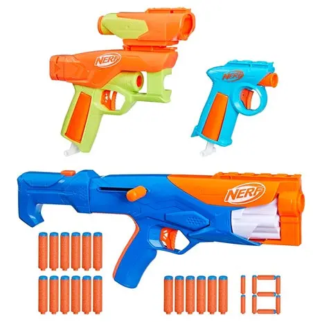Nerf N Series 3X Blasters Gear Up Pack With 18 Darts 1