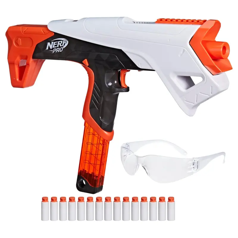 Nerf Pro Torrent Half-Length Dart Blaster With 150 Fps 15 Darts 1