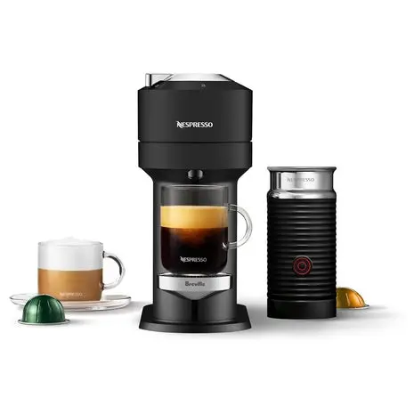 Nespresso Vertuo Next Deluxe Coffee & Espresso Maker With Aeroccino Milk Frother 1