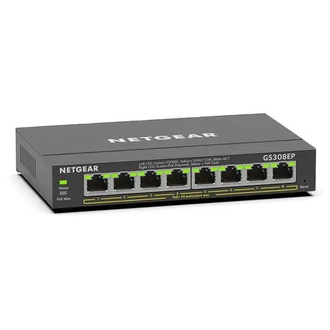Netgear 8-Port Gigabit Poe+ Smart Switch 1
