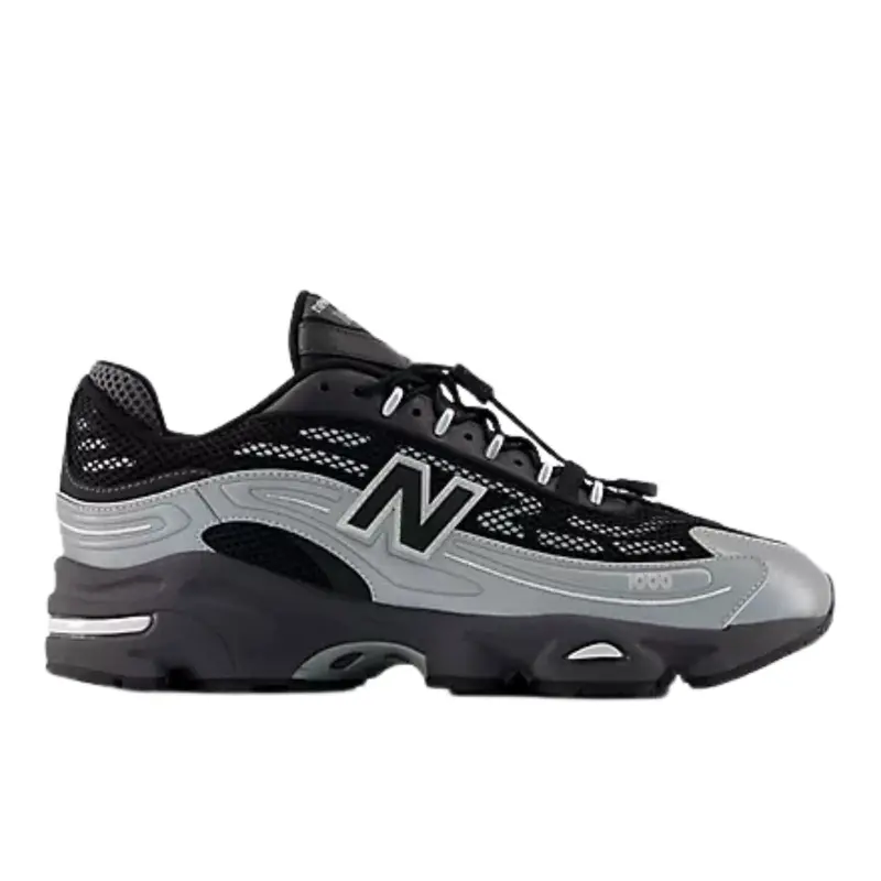 New Balance 1000G Shoes (Silver Metallic With Black) 1