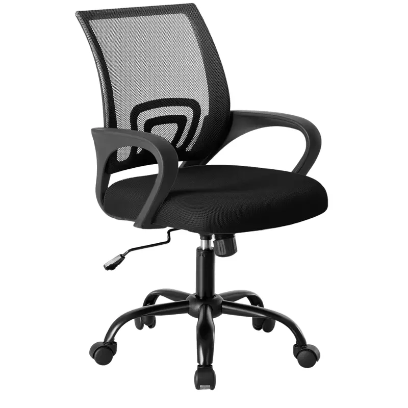 Newbulig Ergonomic Mesh Office Chair With Lumbar Support (Black) 1