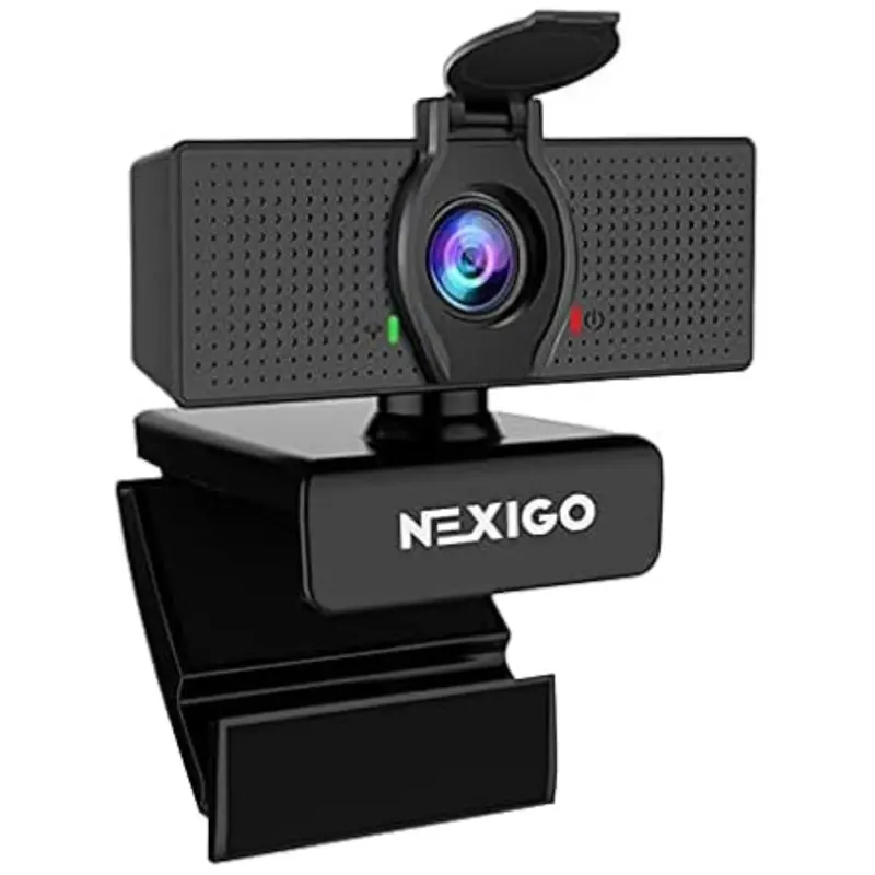 Nexigo 1080P Hd Webcam With Microphone & Privacy Cover 1