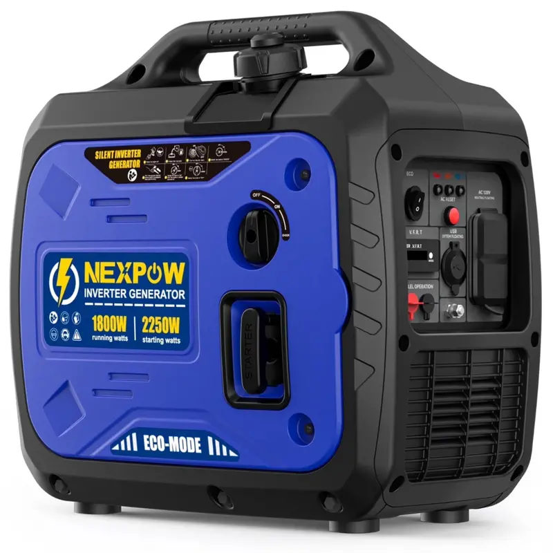 Nexpow Portable Inverter Generator 2250W Super Quiet Generator 1