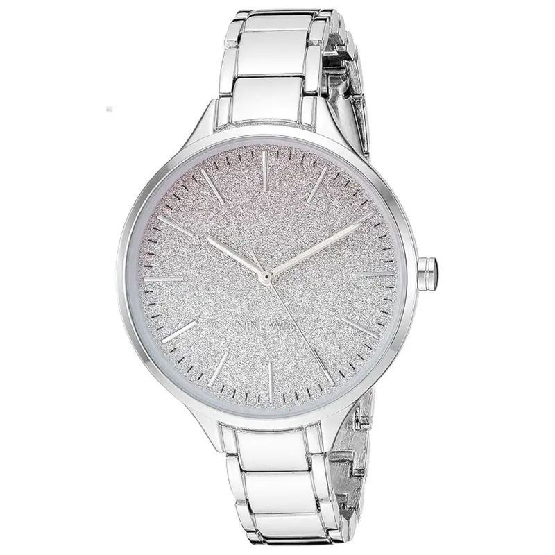 Nine West Women's Silver-Tone Bracelet Watch 1