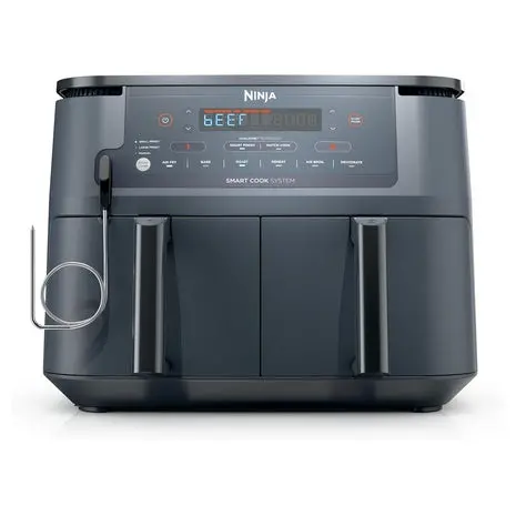 Ninja Foodi Dualzone 10-Qt Air Fryer With Thermometer 1