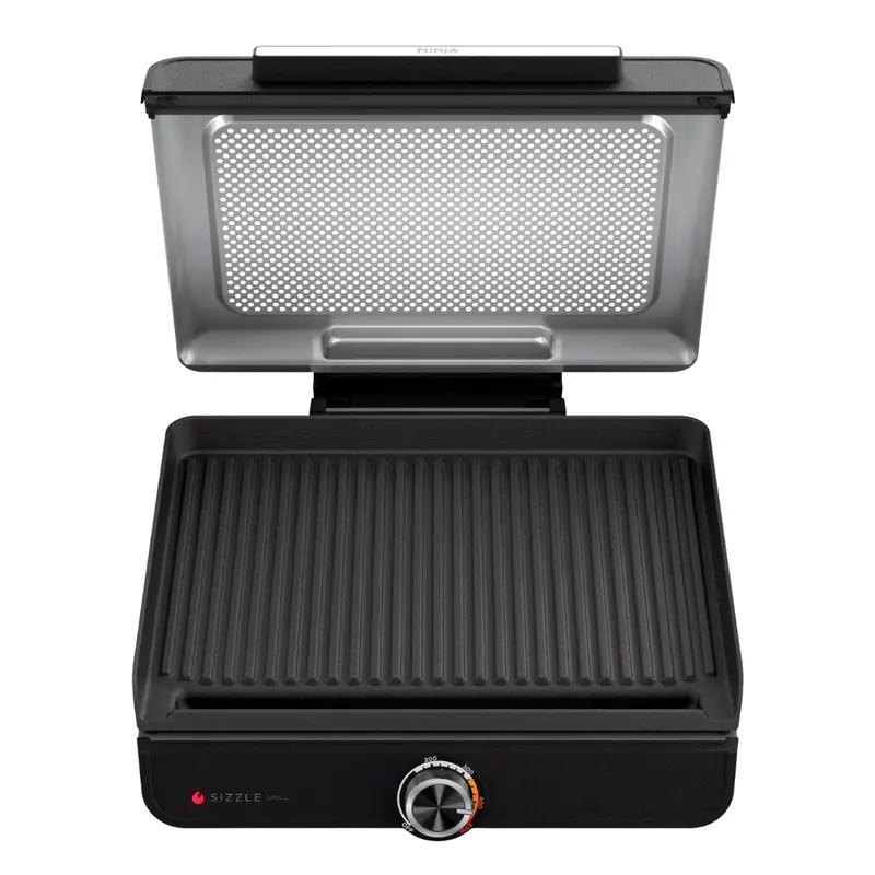 Ninja Sizzle Smokeless Indoor Grill With Nonstick Grill Plate 1