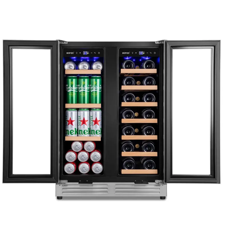 Nipus 24" 21 Bottles & 60 Cans Wine & Beverage Refrigerator 1