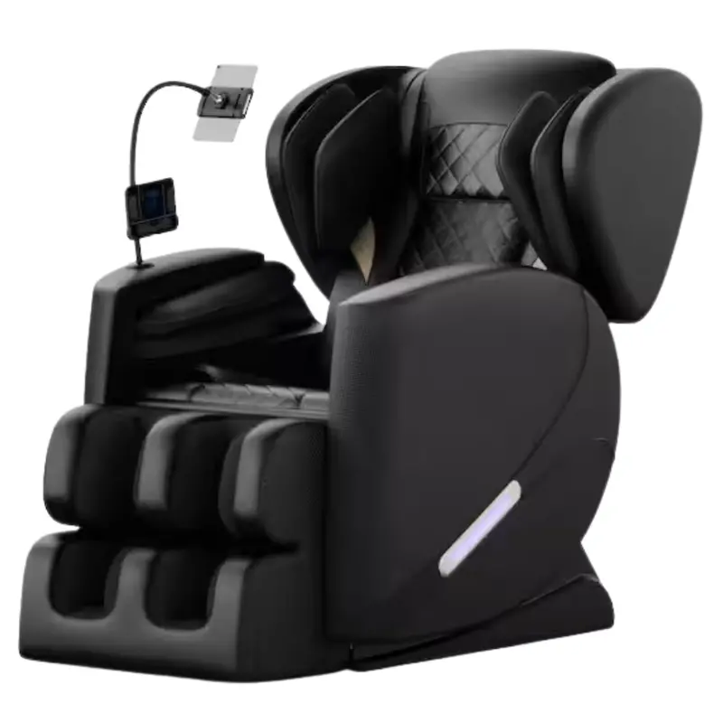 Noble House Lunareth Pu Leather Power Zero Gravity Reclining Massage Chair 1
