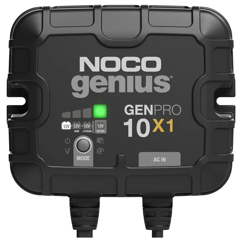 Noco Genius 1-Bank 12V 10A Smart Marine Battery Charger 1