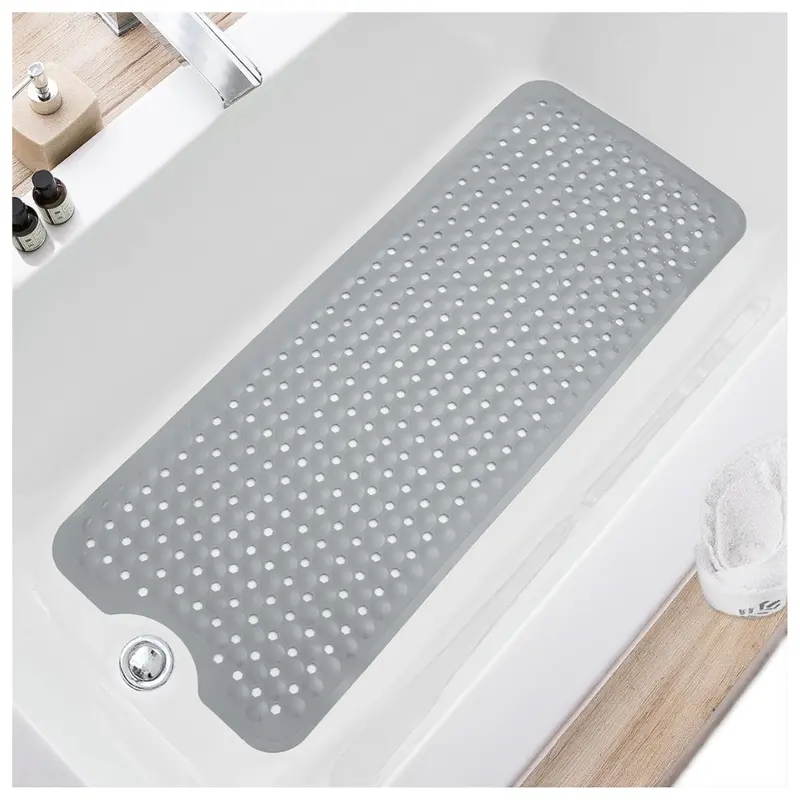 Non Slip 40" X 16" Extra Large Bath Tub & Shower Mats 1