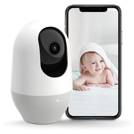 Nooie 2K 360° Wifi Baby Monitor & Indoor Camera 1