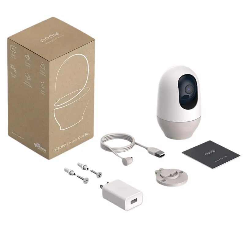 Nooie Baby Monitor Wifi 360 Deg. Ip Camera 1080P Home Security Camera 1