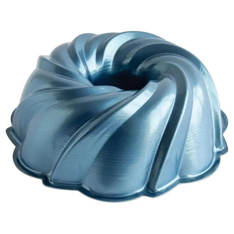 Nordic Ware 10-Cup Formed Swirl Bundt (Twilight Blue) 1