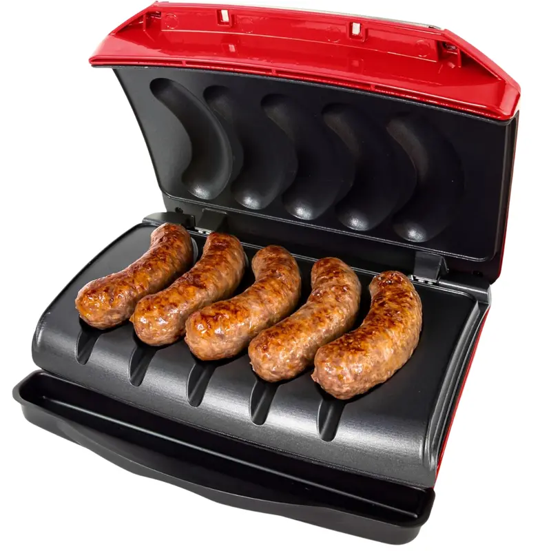 Nostalgia Game Day Sausage And Brat 5 Link Electric Grill 1