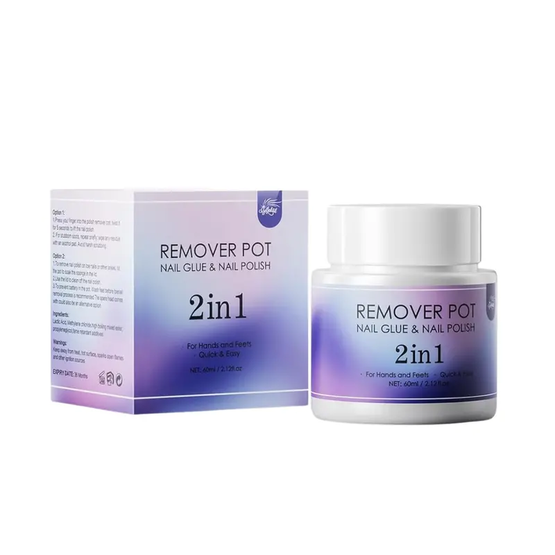 Nourishing Formula Nail Polish Remover, 2 Fl Oz (60Ml) 1