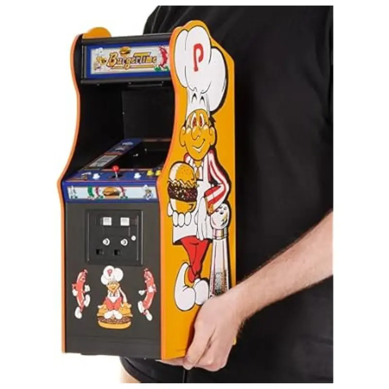 Numskull Quarter Burger Time Mini Arcade Cabinet 1