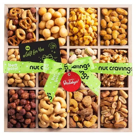 Nut Cravings Gourmet Nuts Gift Tray 1