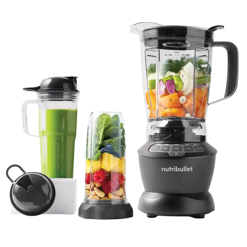 Nutribullet 1200W 3-Speed 64Oz Blender W/ 32Oz & 24Oz Cups + $10 Kohls Cash 1
