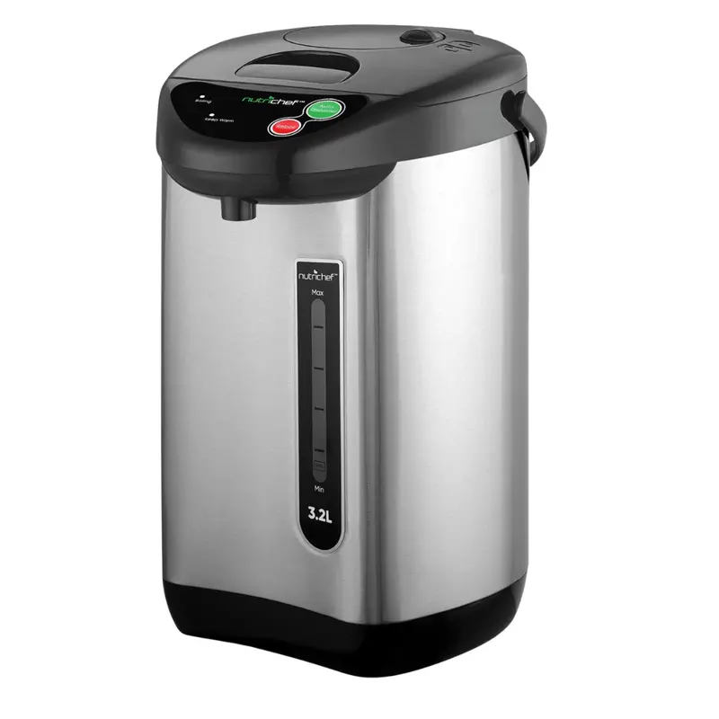Nutrichef Pkwk43 3.38Qt/3.2L Insulated Electric Hot Water Urn Pot 1