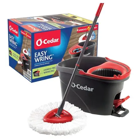 O-Cedar Easywring Microfiber Spin Mop 1
