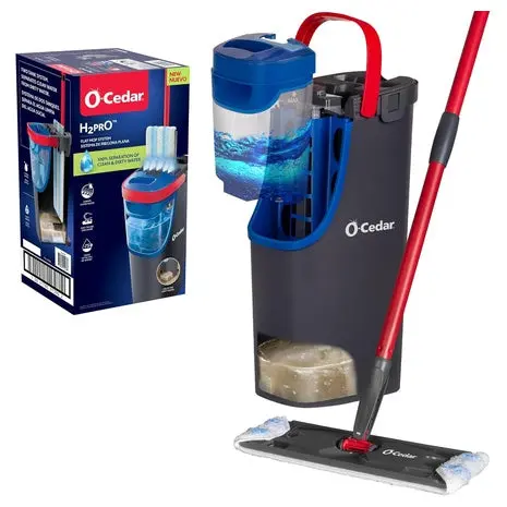 O-Cedar H2pro Flat Mop System 1