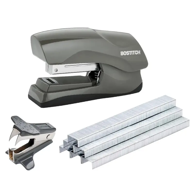 Office Heavy Duty 40 Sheet Stapler W/ 1250 Staples & Claw Remover 1