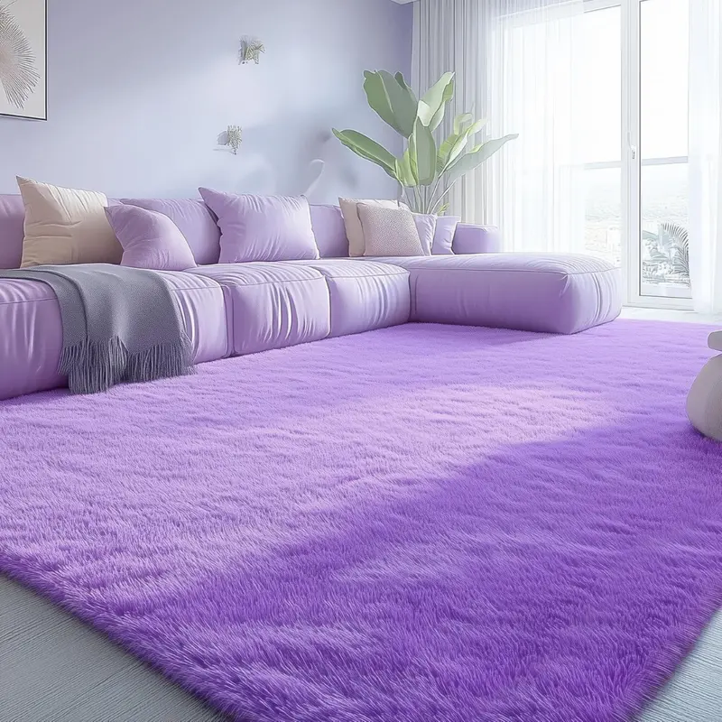 Olanly 8X10' Machine Washable Large Area Rugs 1