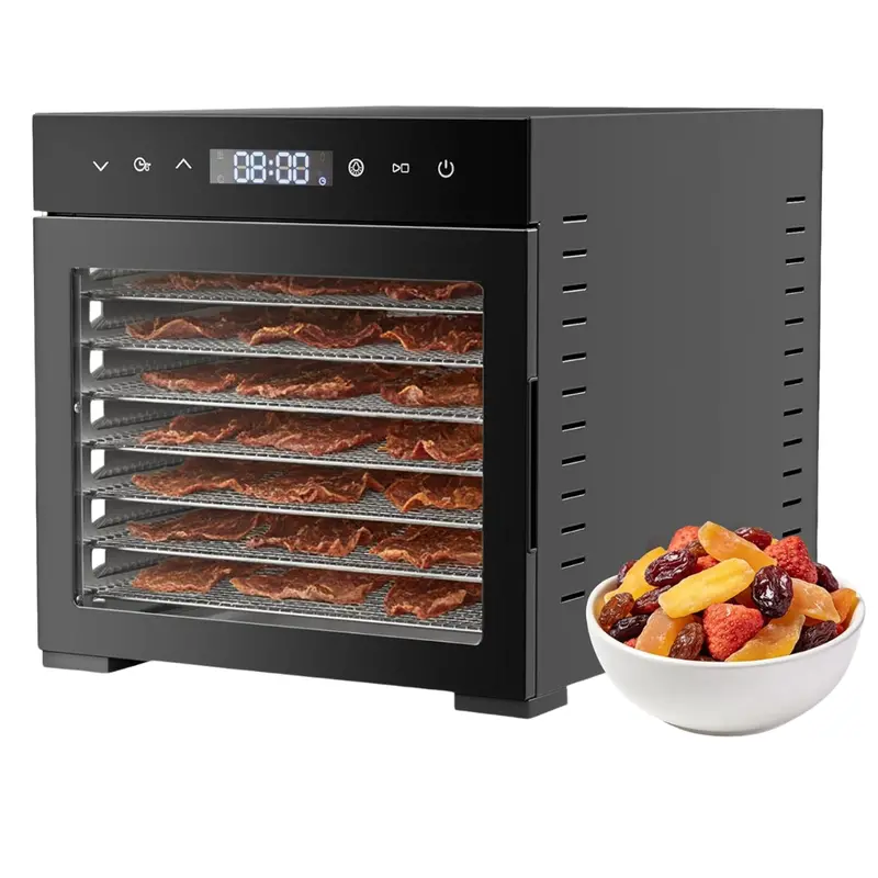 Olixis 500W Food Dehydrator Machine W/ 8 Stainless Steel Trays 1