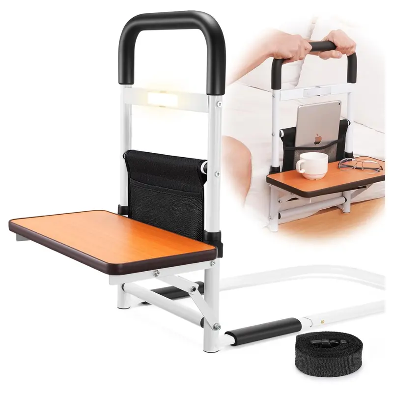 Onlycare Adjustable Bed Side Rails With Storage Pocket 1