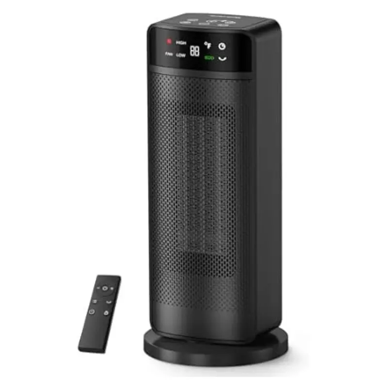 Oprunsy 1500W Ptc Ceramic Electric Space Heater With Remote 1