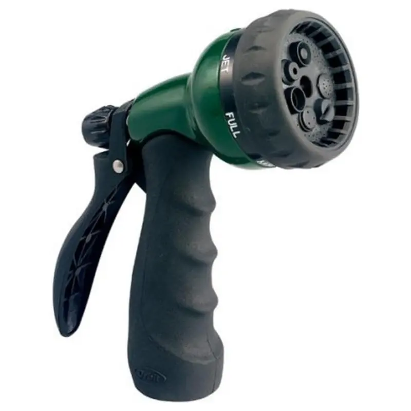 Orbit 7-Pattern Zinc Turret Pistol Hose Spray Nozzle 1