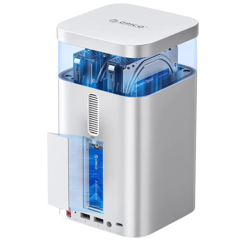 Orico Minitower 2-Bay Raid Enclosure For Nvme Ssd 1